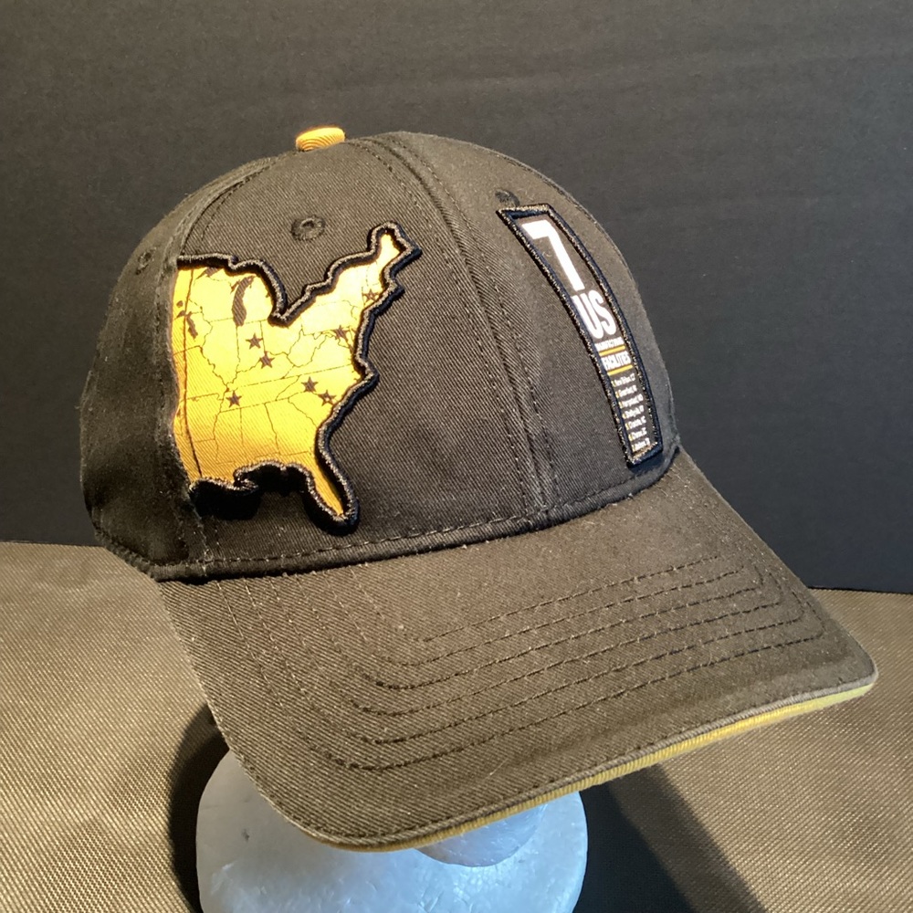 Dewalt 7 US manufacturing facilities adjustable strapback hat hand washed